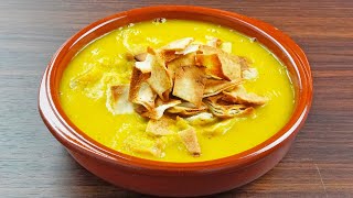 طريقه عمل شوربة العدس الرائعة على الطريقة الفلسطينية - Amazing Palestinian lentil soup Recipe