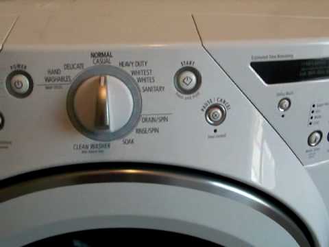 Whirlpool Duet 9200 Washer and Dryer - YouTube