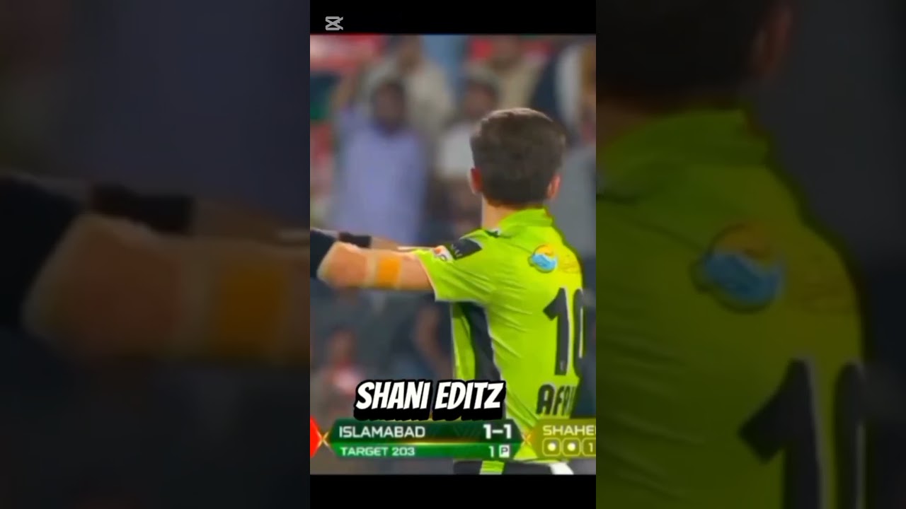 Shaheen Yorker 😡🔥Lah vs isl 