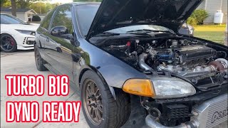 EG Hatch Turbo B16 Build Part 4  First Drive in Over 3 YEARS  It's Finally Ready for the Dyno