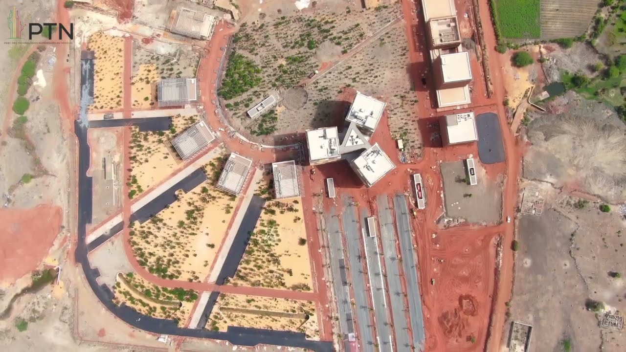 Etat d'avancement des travaux du PTN à Diamniadio 13 Juillet 2023