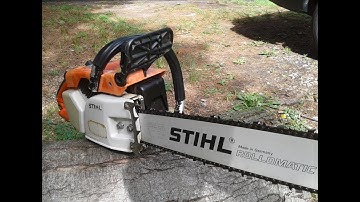 How to replace the Chain Sprocket on a Stihl Chainsaw 031AV