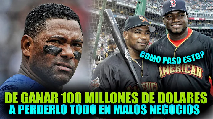 Asi Fue Como Miguel Tejada Perdio 100 Millones De ...