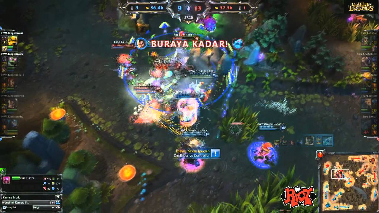 HWA Hexagon Sun - 2x Quadra Kill in 4 minutes