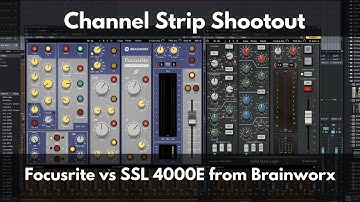 bx_console Shootout! | Focusrite SC vs SSL 4000 E from Brainworx/Plugin Alliance