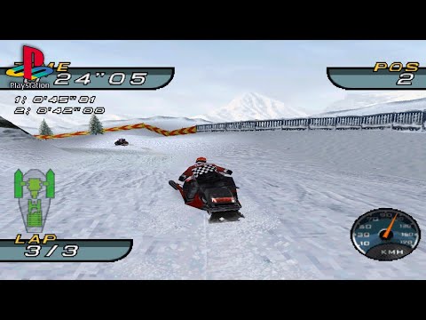 Sno-Cross Championship Racing (PS1 Gameplay)