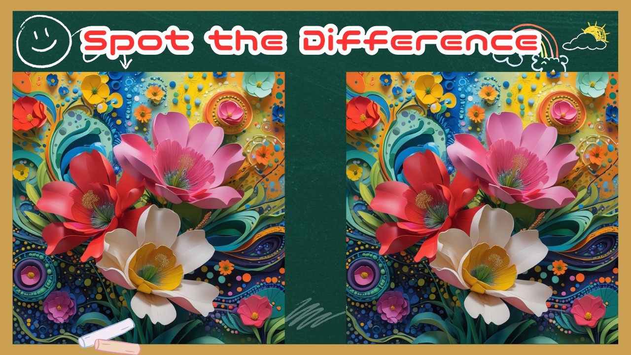 【Mistake-finding time】#569 #spot the difference - YouTube