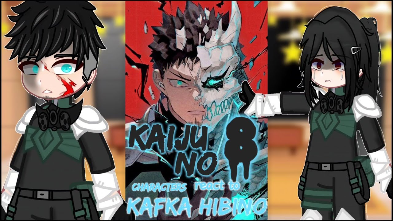 🦊🌸🦊[Rus/Eng] //KAIJU NO. 8 react to Kafka Hibino//1/2//[Gacha club]🦊🌸🦊