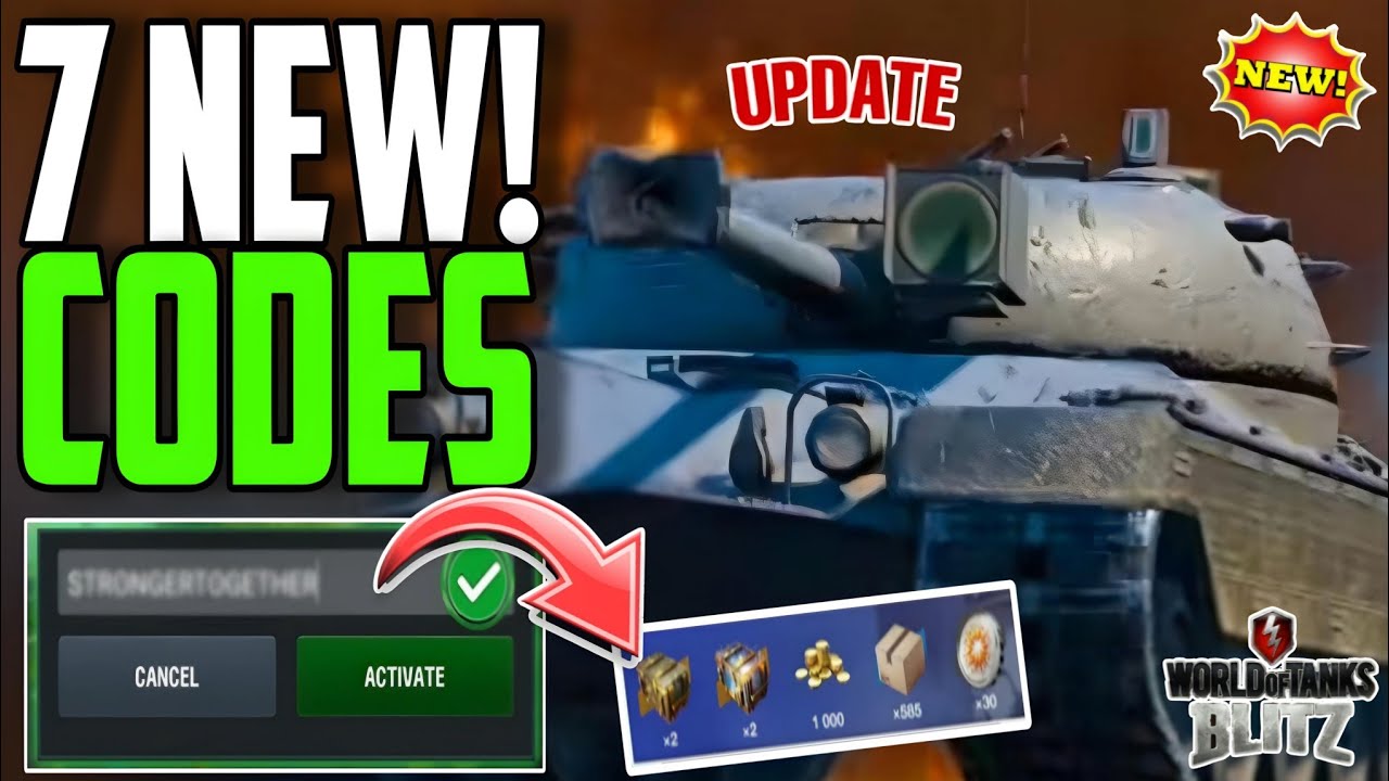 🌟All New!*World Of Tanks Blitz Bonus Codes - WOT Blitz Codes - wot ...