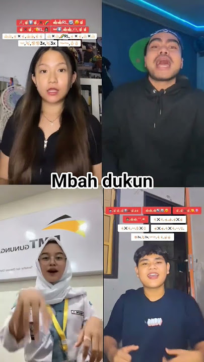 dance tiktok Mbah dukun