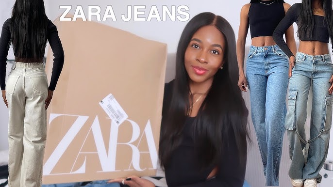 The Worst & Best Zara Jeans Pt.1  Huge Zara Denim Try On For Pear Shaped  Women 