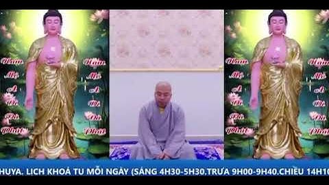 Thời khóa CỘNG TU cùng cư sĩ NHUẬN ĐỨC