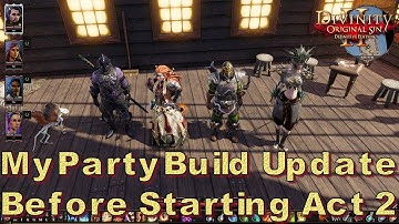 Divinity Original Sin 2 Definitive Edition Party Build Update