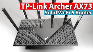TP Link Archer AX73 Unboxing and Review | Speed Tests, Range Tests, Features and More ...