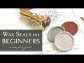 Wax seals for beginners  everything you need to know