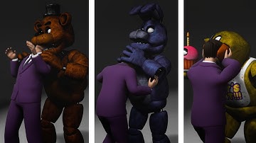 (Blender) How the FNaF 1 animatronics end you! (Part 1)
