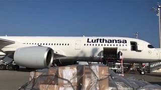 Die Beladung des A350-900