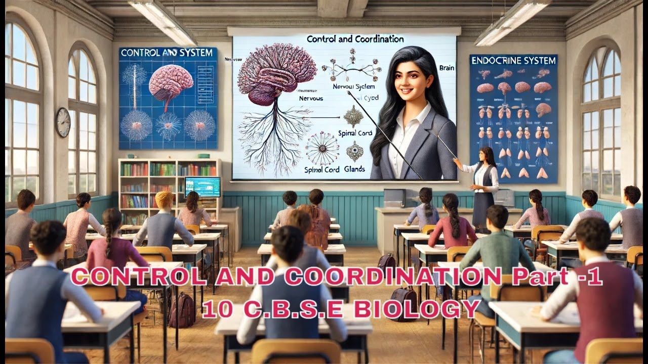 Control and Coordination | Class 10 CBSE Biology | Detailed Study Guide ...