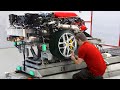 How they build the most powerful ferrari supercars by hands  inside production line factory