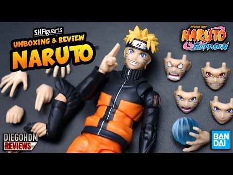 Boneco Uzumaki Naruto - Best Selection - S.h.figuarts Bandai