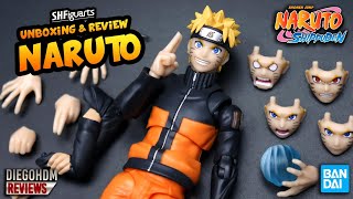 NARUTO Bandai SH Figuarts 3.0 Naruto Shippuden Unboxing e Review BR