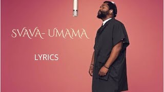 SJAVA- UMAMA (OFFICAL AUDIO) LYRICS.