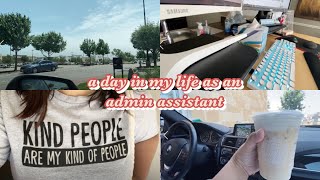 Day in the Life of an Administrative Assistant (fulltime 9a5pm job, work from home, hybrid worker)