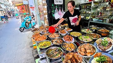 Độc đáo các QUÁN CƠM cực phẩm NGON mà RẺ của SÀI GÒN I Saigon Streetfood