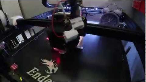 Ender 5 Plus time lapse (30 hours)