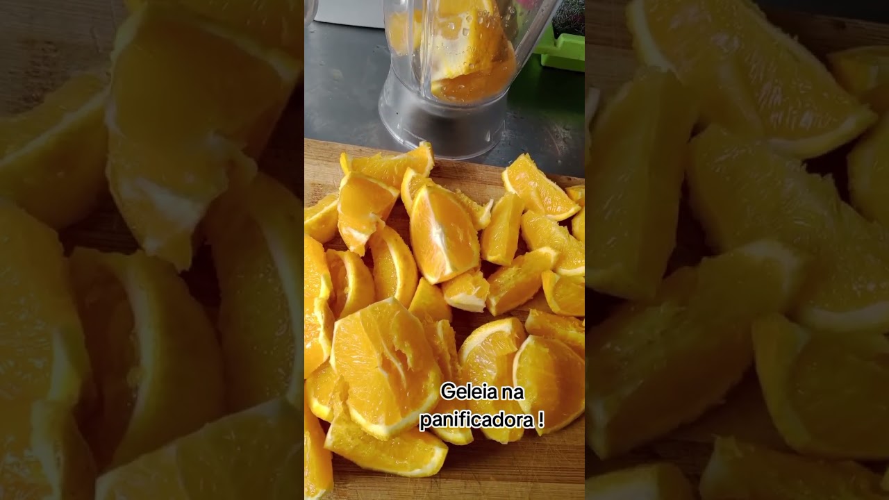 Geleia de laranja na panificadora Gallant