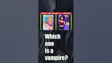 Which one is a vampire?🤔💡#puzzles #quiz #riddlewithanswer  #riddlesandpuzzle#riddles#shorts