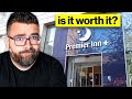 I stayed in a premier inn plus room