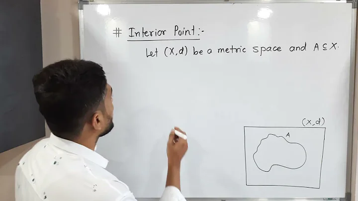 Metric Spaces | Lecture 40 | Interior Points