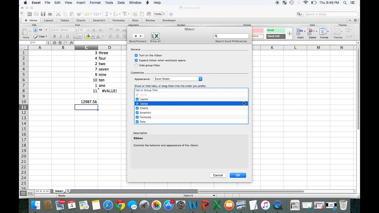 How to convert numbers into english words in Excel - YouTube