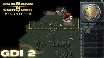 Command & Conquer Remastered - GDI Mission 2 - KNOCK OUT THAT REFINERY (Hard)