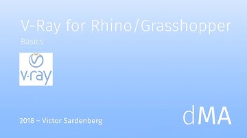 V-Ray 3.6 for Rhino 6 Basics - 4 Styles (english)