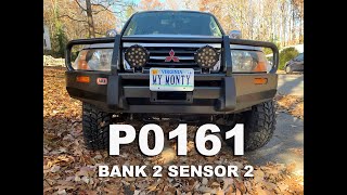 P0161 OBD code for Montero 2001 Limited