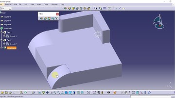 Catia Tutorial in Tamil 52 : Edge Fillet-Limiting Element | Dress Up Features | Part