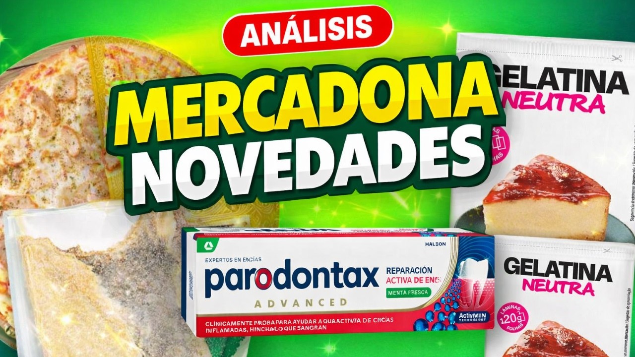 Análisis nutricional de 4 productos del súper: Pizza Kebab, bacalao salado, Parodontax y gelatina