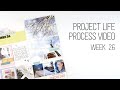 Project Life 2021 Process Video // Week 26 // Citrus Twist