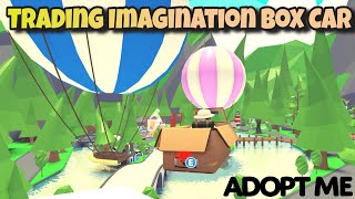 WHAT PEOPLE TRADE FOR THE IMAGINATION BOX CAR in ADOPT ME