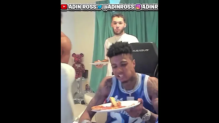 Adin Ross says he’s a crip infront of Blueface