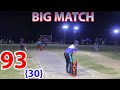 TAMOUR MIRZA VS KARACHI 93 RUNS NEED 30 BALLS ONE OF THE BEST MATCH IN PAKISTAN TAPE BALL CRICKET