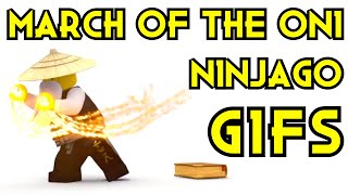 Ninjago March of the Oni Spinjitzu Gif Collection HD