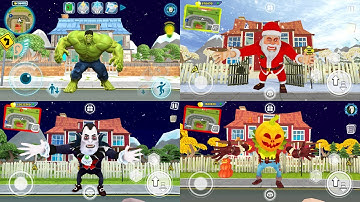 Dark Riddle Classic vs Dark Riddle Christmas vs Dark Riddle Updater vs Dark Riddle Halloween
