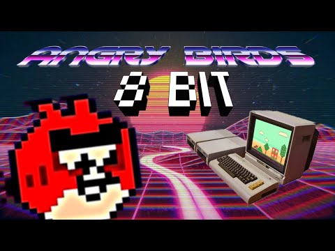 If the game Angry Birds appeared in the 80s? 8 BIT NES