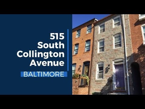 515 South Collington Ave, Baltimore, MD home video tour