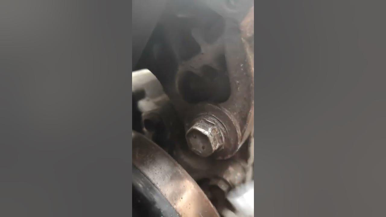 HOW TO FIX LOOSE and SQUEAKING DRIVE BELT Easy Serpentine Belt