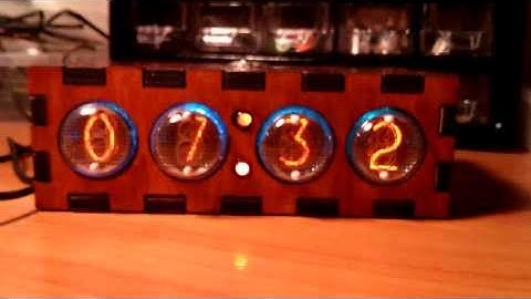 IN-4 Nixie Clock