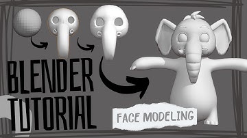 Blender Timelapse Elephant modeling / Cute animal model timelapse